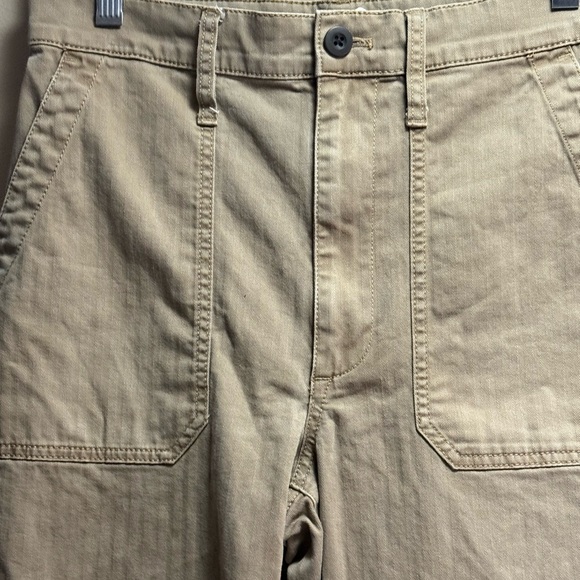Madewell Utility‎ Workwear Pants Womens 27 Khaki Y2K Chore Straight Leg 28 - Picture 9 of 11